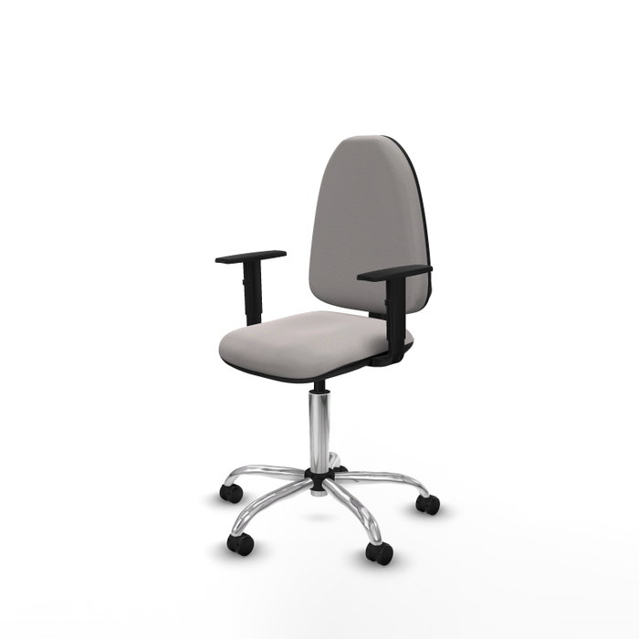 PIQUERAS Y CRESPO Silla de oficina Aýna Blanca con Brazos 1D PIQUERAS Y CRESPO Silla de oficina Aýna Blanca con Brazos 1D