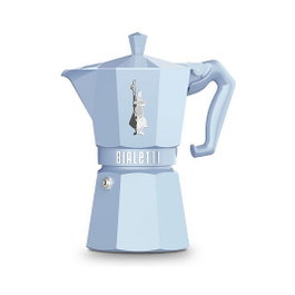 Bialetti Moka Exclusive 6TZ azul claro
