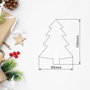 GSC Evolution Árbol colgante decorativo de navidad