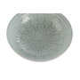 DKD Home Decor Set de 4 Platos de Gres Mandala Verde Menta