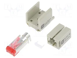 HARTING Contacto Macho Han Brid-RJ45 C-M Hirose A3 IDC