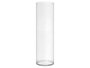 Giftdecor Jarrón Cilíndrico de Acrílico Transparente para Decoración, 12 cm de Diámetro x 40 cm de Alto (Set de 12)