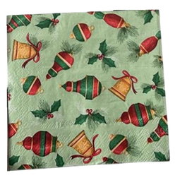 DKD Home Decor Set de 20 Servilletas de Papel Multicolor 33x33 cm