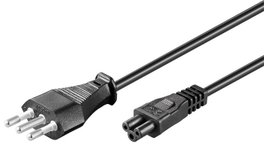 MicroConnect Cable de alimentación C5 1,8m - Italia
