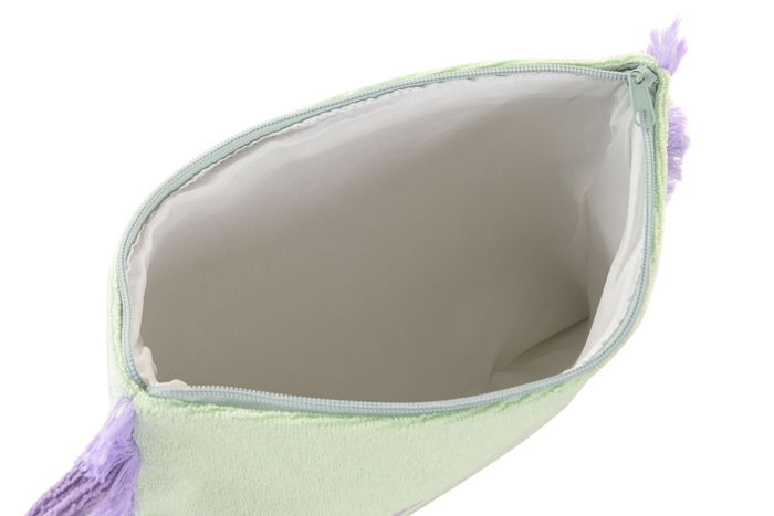 DKD Home Decor Neceser Mediterraneo Azul Verde 5 x 22 x 30 cm Poliester (6 Unidades)