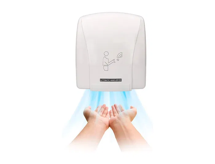 Q-connect Secador de Manos Automático 900W Blanco 220V 240x205x256 mm