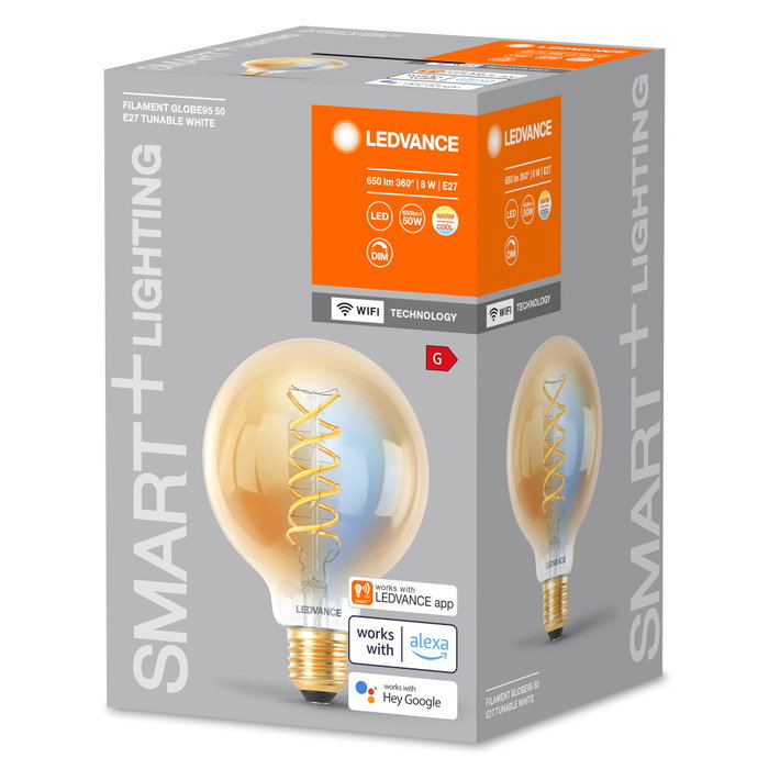 Ledvance SMART+ Classic Bombilla LED E27 8W 600Lm 2200-5000K Ledvance SMART+ Classic Bombilla LED E27 8W 600Lm 2200-5000K