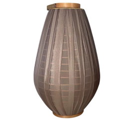 DKD Home Decor Portavelas Bambú Algodón Marrón