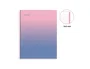 Miquelrius Cuaderno Espiral A4 80 Hojas Cuadro 5 mm 90 gr Gradient Rosa/Azul