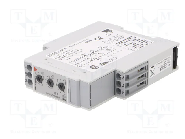 CARLO GAVAZZI Relé de tiempo SPDT 24VDC 0,1s÷100h