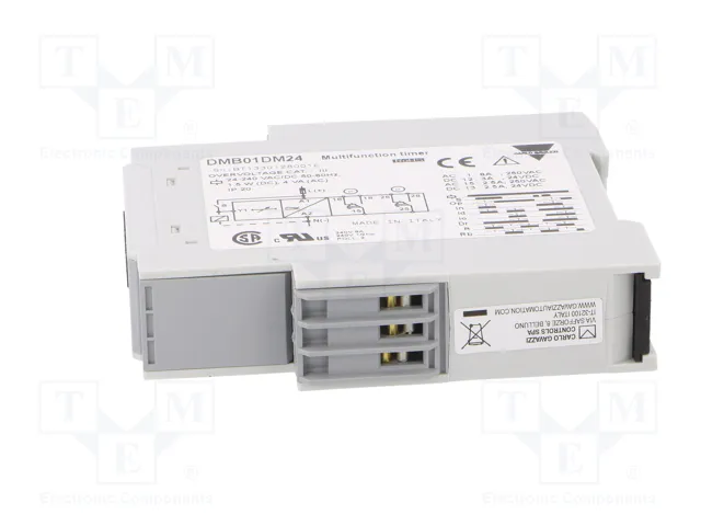 CARLO GAVAZZI Relé de tiempo SPDT 24VDC 0,1s÷100h