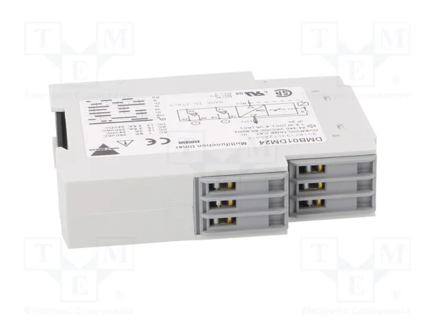 CARLO GAVAZZI Relé de tiempo SPDT 24VDC 0,1s÷100h