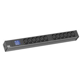 Bachmann BlueNet BN0500 PDU 1HE 12x C13 con medición de potencia