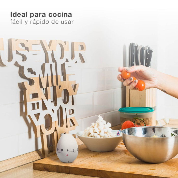 Vassary Temporizador minutero de cocina huevo