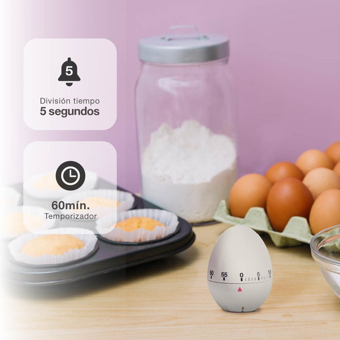 Vassary Temporizador minutero de cocina huevo