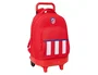 Safta Mochila escolar grande con ruedas compact, diseño Atlético de Madrid, 450x330x220 mm