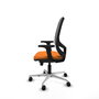 PIQUERAS Y CRESPO Silla de oficina Cilanco Naranja y Gris