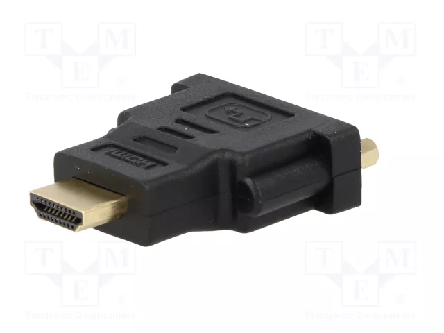 Digitus Adaptador HDMI tipo A a DVI-I (24+5) Macho/Hembra Full HD Negro Digitus Adaptador HDMI tipo A a DVI-I (24+5) Macho/Hembra Full HD Negro