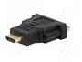 Digitus Adaptador HDMI tipo A a DVI-I (24+5) Macho/Hembra Full HD Negro