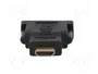 Digitus Adaptador HDMI tipo A a DVI-I (24+5) Macho/Hembra Full HD Negro