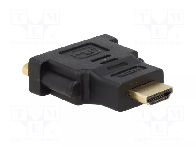 Digitus Adaptador HDMI tipo A a DVI-I (24+5) Macho/Hembra Full HD Negro Digitus Adaptador HDMI tipo A a DVI-I (24+5) Macho/Hembra Full HD Negro