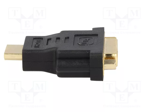 Digitus Adaptador HDMI tipo A a DVI-I (24+5) Macho/Hembra Full HD Negro Digitus Adaptador HDMI tipo A a DVI-I (24+5) Macho/Hembra Full HD Negro