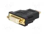 Digitus Adaptador HDMI tipo A a DVI-I (24+5) Macho/Hembra Full HD Negro