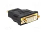 Digitus Adaptador HDMI tipo A a DVI-I (24+5) Macho/Hembra Full HD Negro
