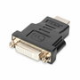 Digitus Adaptador HDMI tipo A a DVI-I (24+5) Macho/Hembra Full HD Negro