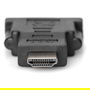 Digitus Adaptador HDMI a DVI (24+5), HDMI Typ A a DVI-D 24+5 pines, Compatible con Monitor, PC, Estándar de Negocio