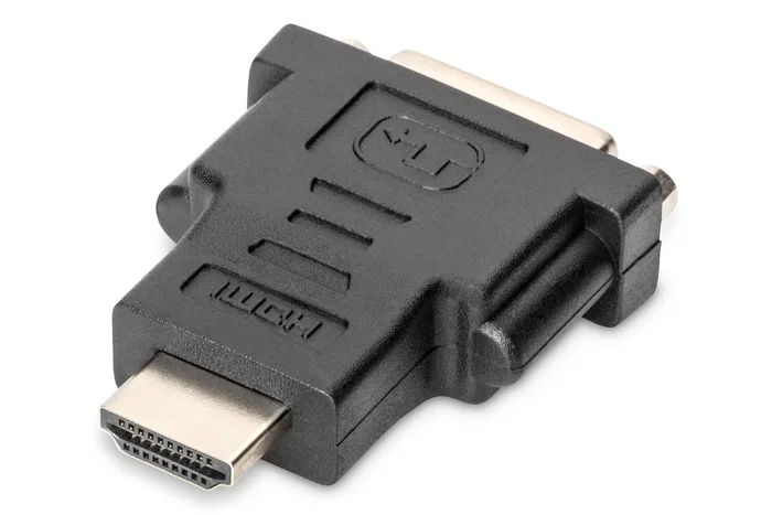 Digitus Adaptador HDMI tipo A a DVI-I (24+5) Macho/Hembra Full HD Negro