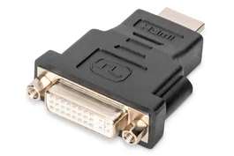 Digitus Adaptador HDMI tipo A a DVI-I (24+5) Macho/Hembra Full HD Negro