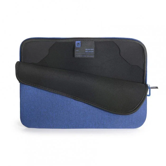 Tucano Mélange Second Skin 30,5 cm (12") Funda para Portátil de Neopreno Azul, Resistente a Rayones
