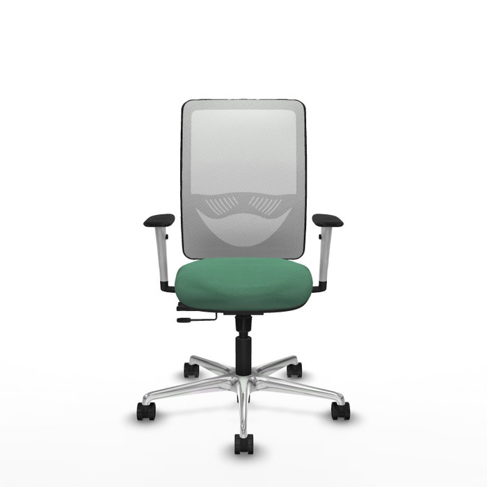PIQUERAS Y CRESPO Silla de oficina Zulema Verde esmeralda y Blanco PIQUERAS Y CRESPO Silla de oficina Zulema Verde esmeralda y Blanco