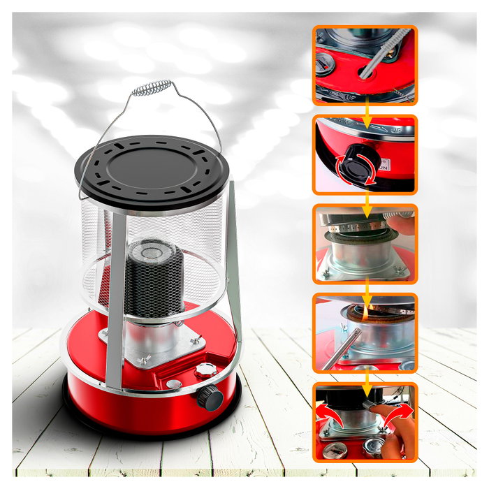 Extralink Aladdin EKH-460 Calentador de queroseno 4,6L