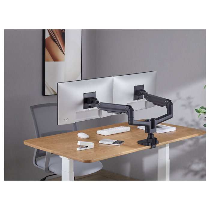 Equip Soporte de Mesa para 2 Monitores 17-35 Pulgadas Negro Equip Soporte de Mesa para 2 Monitores 17-35 Pulgadas Negro