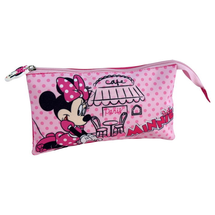 MANENTI Portatodo Paris Minnie Disney triple