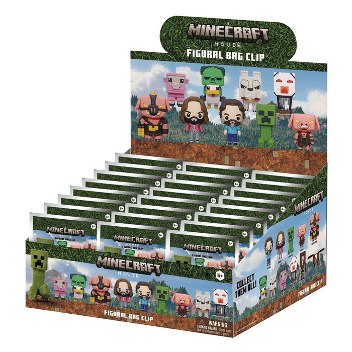 Minecraft Colgantes PVC 3D Expositor Series 1 Display (24) Minecraft Colgantes PVC 3D Expositor Series 1 Display (24)