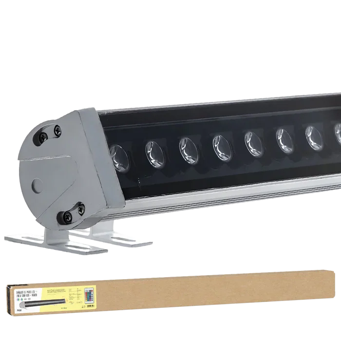 BX3 LIGHT Bañador de Pared LED 36W RGB IP65 para Exterior con Mando a Distancia y Efectos Dinámicos, Vida Útil 40.000H, Modelo BX3-BN-36W-RGB BX3 LIGHT Bañador de Pared LED 36W RGB IP65 para Exterior con Mando a Distancia y Efectos Dinámicos, Vida Útil 40.000H, Modelo BX3-BN-36W-RGB