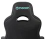 Nacon PCCH-350 Silla Gaming Universal, Asiento Acolchado Negro y Turquesa, Ergonomía, 100 kg de Peso Máximo