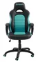 Nacon PCCH-350 Silla Gaming Universal, Asiento Acolchado Negro y Turquesa, Ergonomía, 100 kg de Peso Máximo