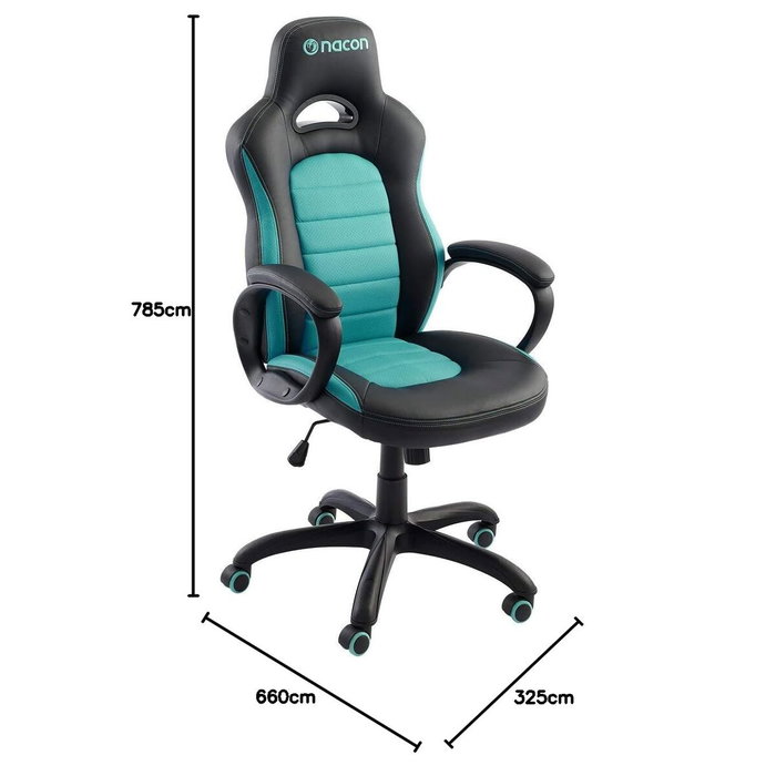 Nacon Silla gaming negro verdeaccs