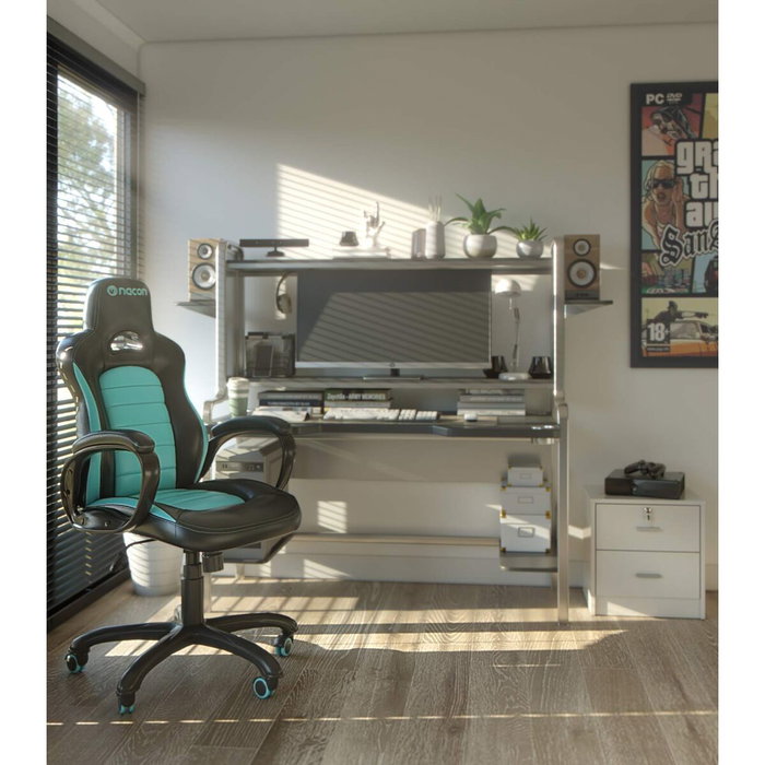 Nacon Silla gaming negro verdeaccs