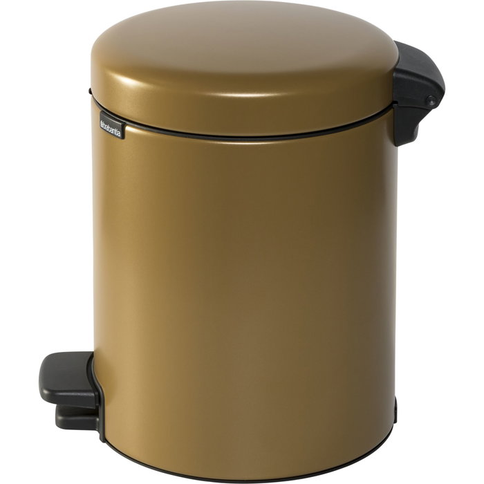 Brabantia Newicon Papelera de pedal 5 L Warm Gold Brabantia Newicon Papelera de pedal 5 L Warm Gold