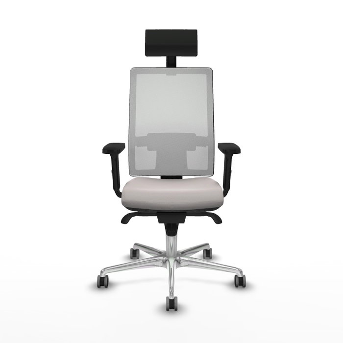 PIQUERAS Y CRESPO Silla de oficina Horna con mecanismo Sincro, Blanco PIQUERAS Y CRESPO Silla de oficina Horna con mecanismo Sincro, Blanco