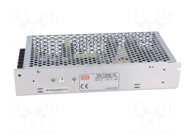 MEAN WELL SD-100B-12 Convertidor DC/DC 102W 19÷36VDC a 12VDC MEAN WELL SD-100B-12 Convertidor DC/DC 102W 19÷36VDC a 12VDC