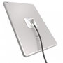 COMPULOCKS Placa de bloqueo universal para tablet con cable de seguridad con llave - Negro