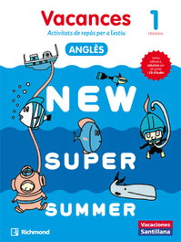 RICHMOND New Super Summer 1 catalan book+CD
