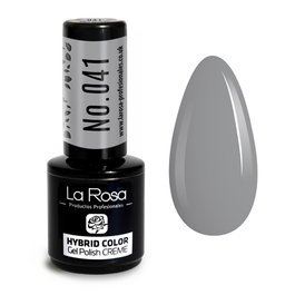 La Rosa Esmalte Semipermanente Creme Nº 041 Gris