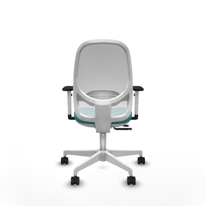 PIQUERAS Y CRESPO Silla de oficina Cilanco Turquesa y Blanco PIQUERAS Y CRESPO Silla de oficina Cilanco Turquesa y Blanco